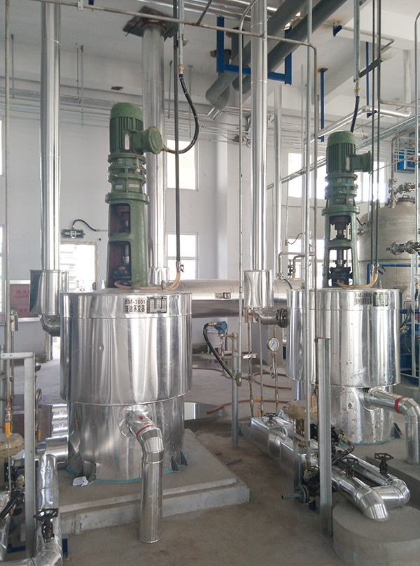 short path distillation plant for VE