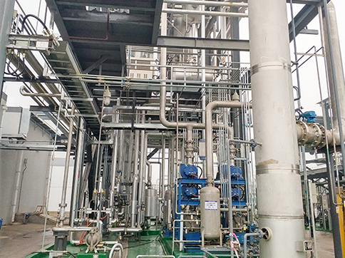 Waste LCD Stripper Regeneration Plant in Asia